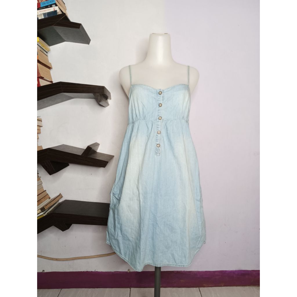 Denim Life Dress Overall Denim