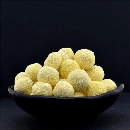 Bio Ring Round มีรูพรุน Yellow Bacteria House Aquarium Filter Media 500gr