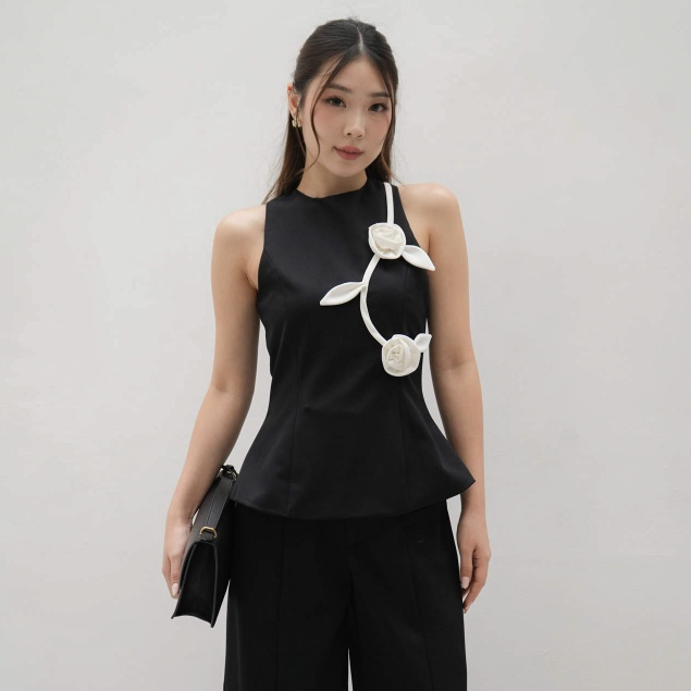 [Tavia] Orchid Top / Womens Top / Womens Blouse