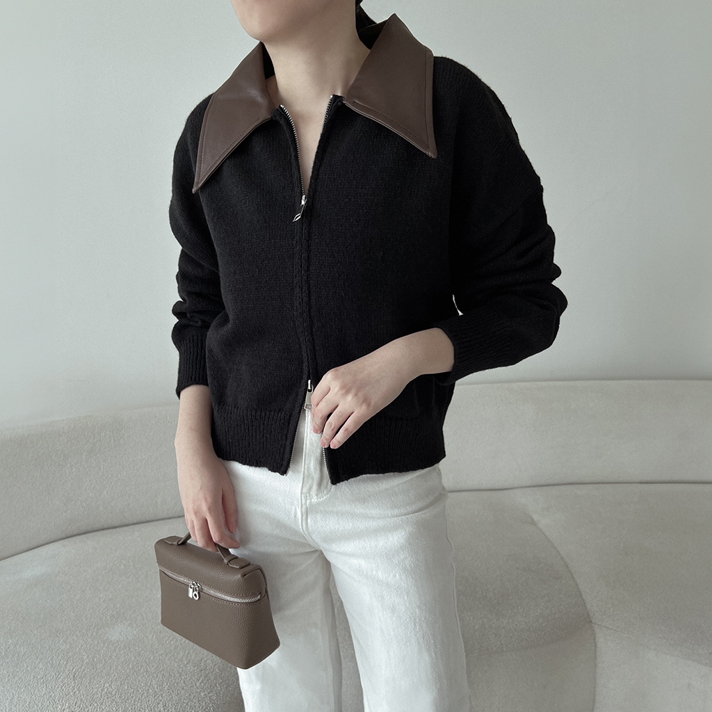 เสื้อหนังถัก Napoli*