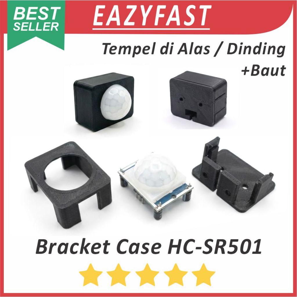 Bracket Case Casing Box Motion Sensor PIR HC-SR501 SR501 Wall Mount Holder