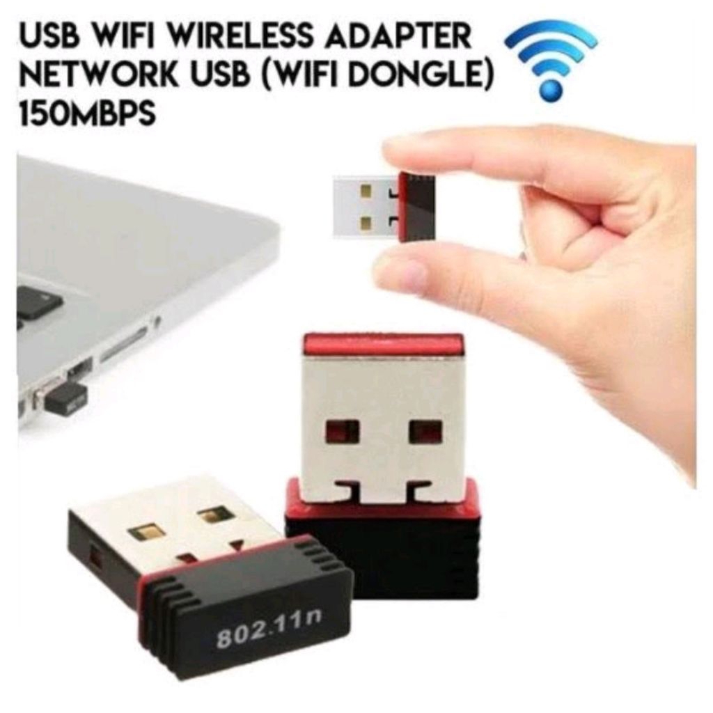 อะแดปเตอร์ USB WIFI NETWORK USB WIFI DONGLE 150mbps