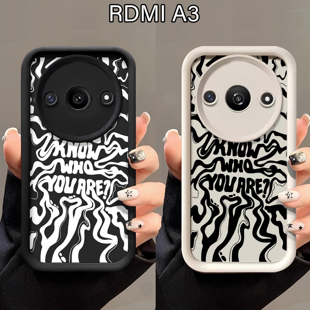 Softcase Pro Camera นูน Redmi A3 - เคสยาง Redmi A3 - Silicon Redmi A3 - Casing Hp Redmi A3 - Case Re