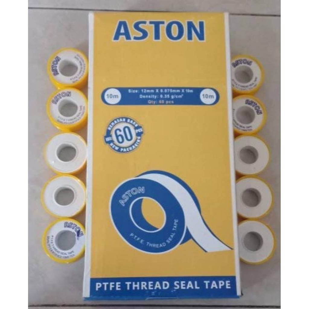 WHOLESALE 60 ชิ้น // ซีลเทปแบรนด์ Aston // ซีลน้ํายี่ห้อ Aston