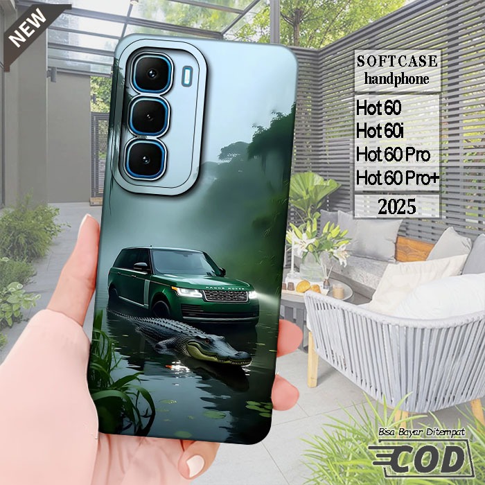 เคส Infinix Hot 60 - Infinix Hot 60i - Hot 60 Pro - Hot 60 Pro Plus - เคสซิลิโคนสีดําใสสุดเท่