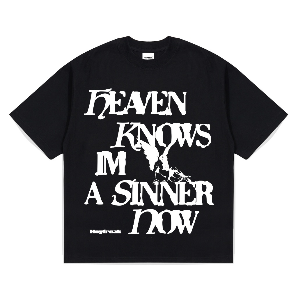 เสื้อยืด Heyfreak Oversize Sinner
