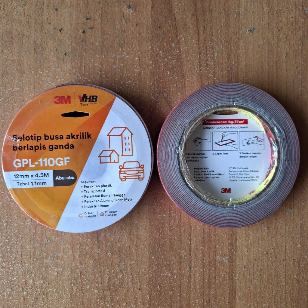 3M เทปคู่ VHB Original 12mmx4.5M