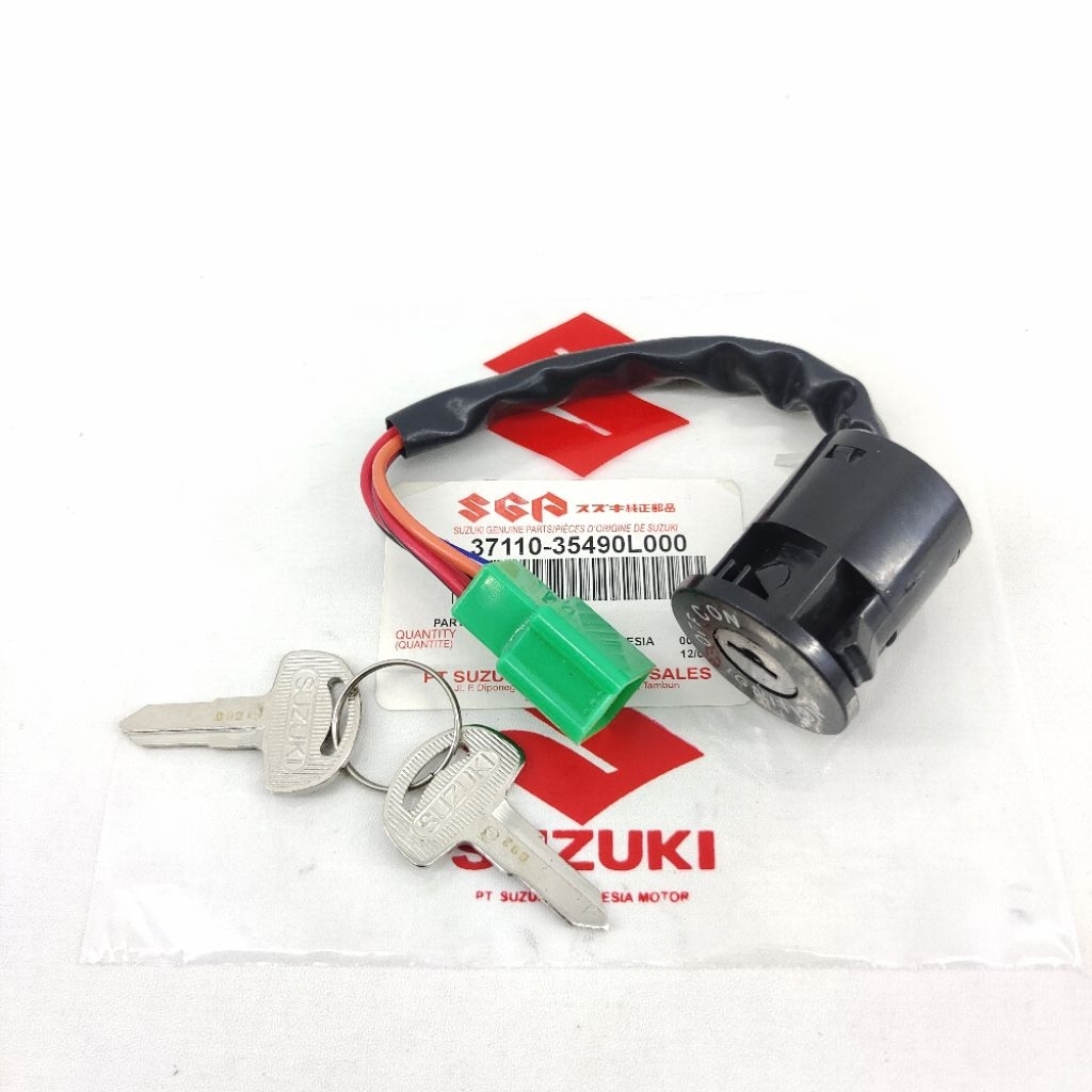 Suzuki RC 80 - RC80 - RC 100 - RC100 - Sprinter - Bravo Original กุญแจจุดระเบิด