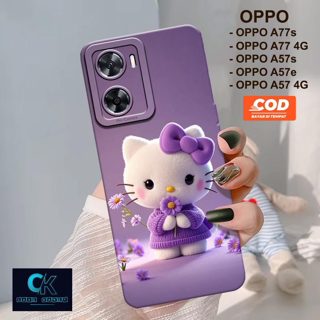 เคส OPPO A77s ล่าสุด HP / A57 4G / A77 4G / A57s / A57e - เคสแฟชั่นการ์ตูน - เคสยาง - เคสโทรศัพท์ OP