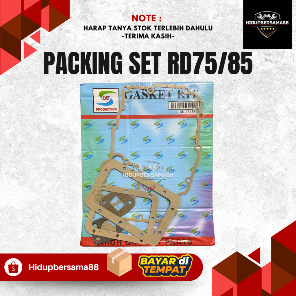 MESIN PACKING SET RD78 RAD 85 DLS - Kubota RD75 RD85 ปะเก็นชุดปะเก็น RD75 RD85 ดีเซลเครื่องยนต์ปะเก็
