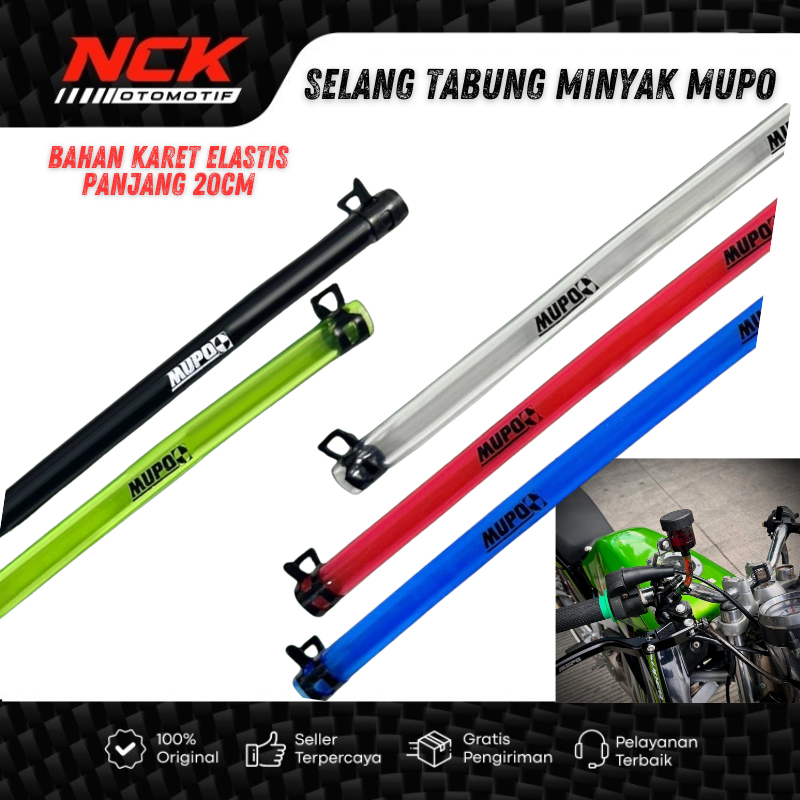 MUPO RACE BRAKE FLUID HOSE 20CM LENGTH