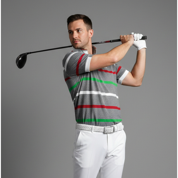 JDX Golf Shirt Polo Collar Shirt Tennis Jersey Padel Dryfit - For Men