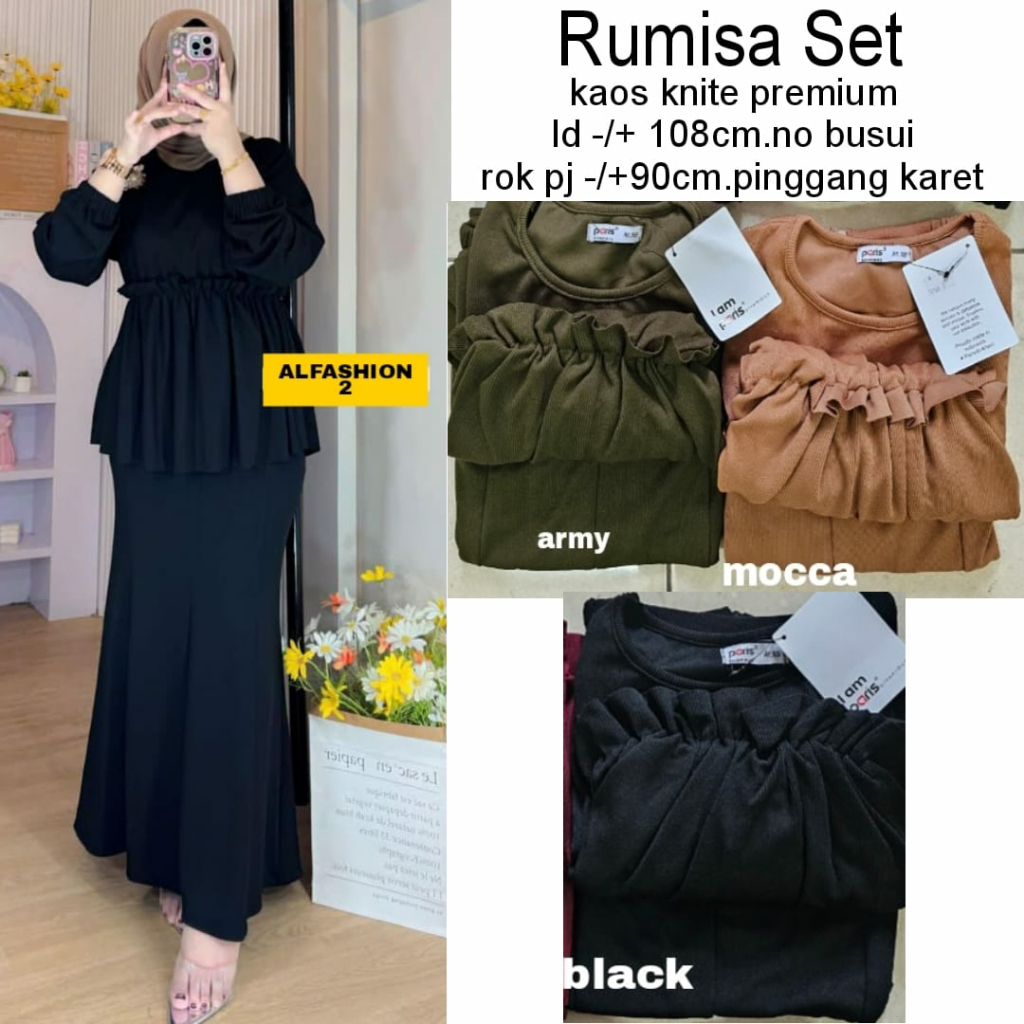 HQ เสื้อผ้าผู้หญิง RUMISA SET จาก ALFASHION STORE