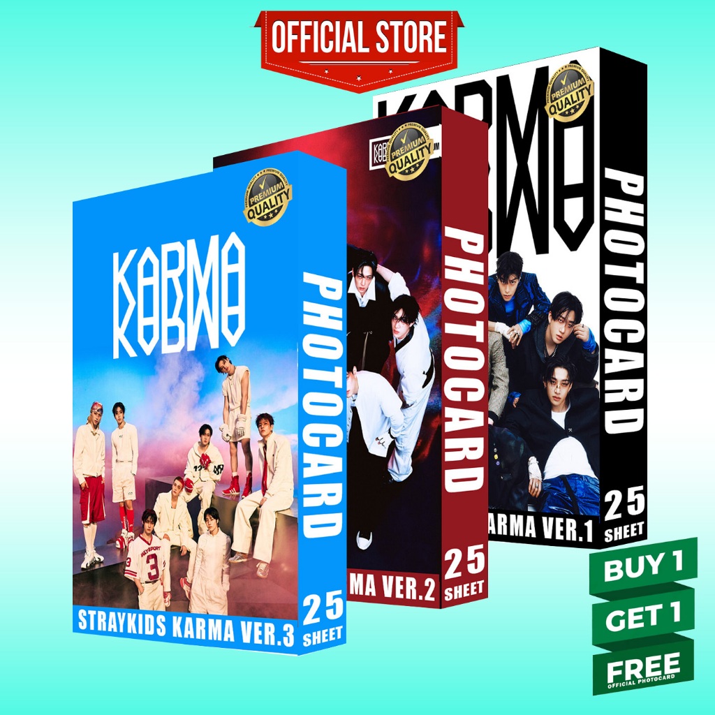 GOMAWOSTORE STRAYKIDS KARMA HOPE PHOTOCARD พรีเมี่ยม
