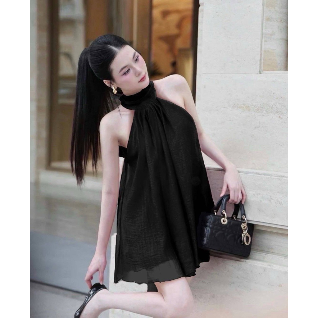 [ AUBREE ] Yessy Vietnam Dress / Mini Dress / ชุดสตรี