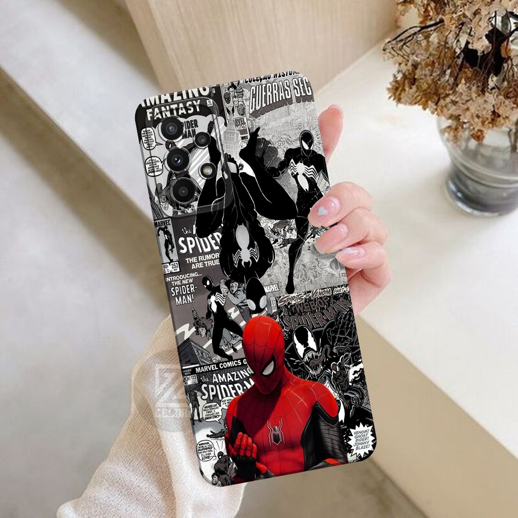 เคส HP Samsung Galaxy A73 - เคสแฟชั่น Spiderman - เคส Samsung Galaxy A73 Softcase - เคส Pro - เคส Sa