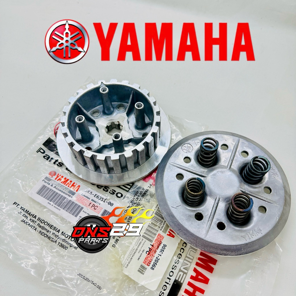 HOUSING PLUS OPPONENT 4 ขา + CLUTCH SPRING YAMAHA RX KING 135CC RX SPECIAL RX K ORIGINAL YGP 3KA Y1M