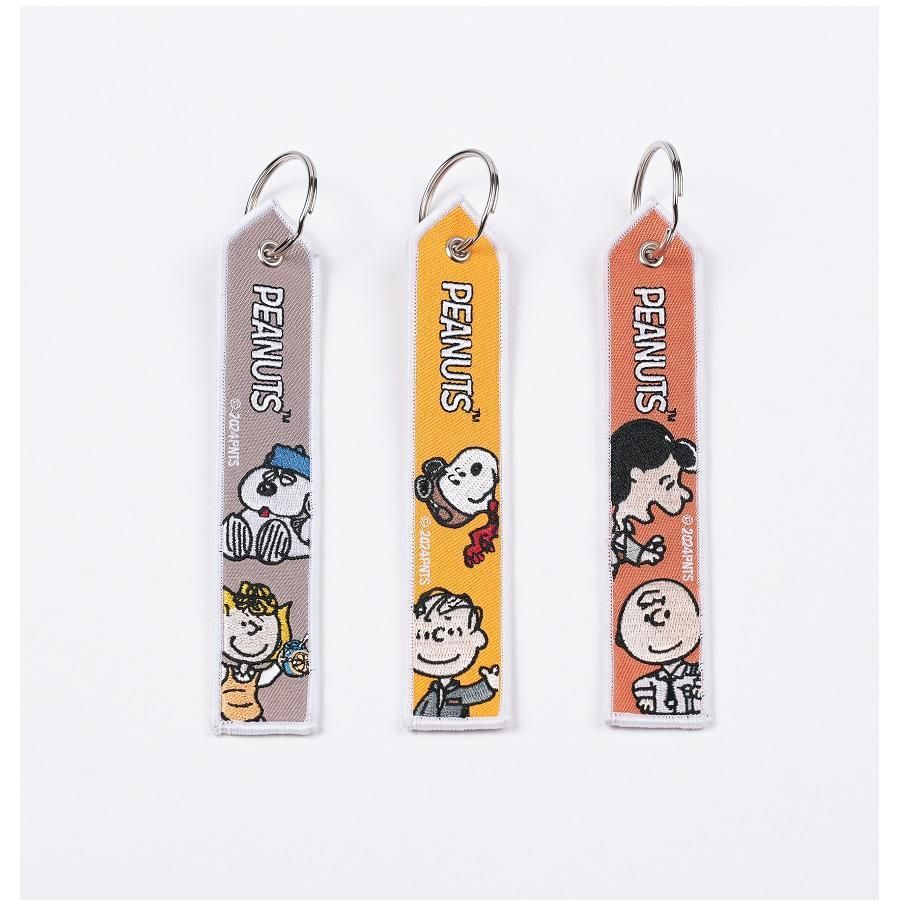 GANTUNGAN Peanuts x Starlux Flight Tag Snoopy พวงกุญแจแท็กกระเป๋าเดินทาง กระเป๋า Charm
