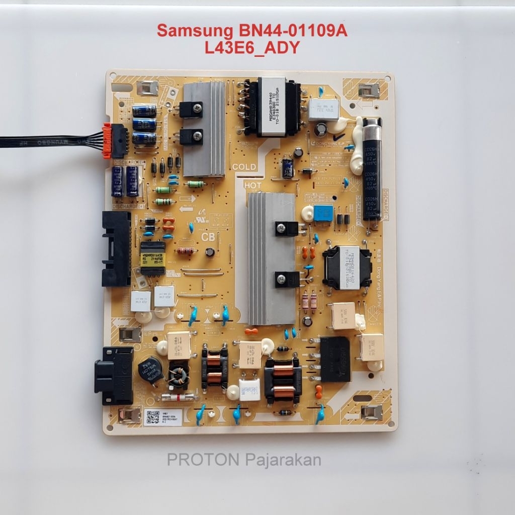 MESIN PSU LED สมาร์ททีวี Samsung UA43AU8000 UA43AU8000K UA43AU8000XXD เครื่อง BN44-01109A L43E6 ADY 