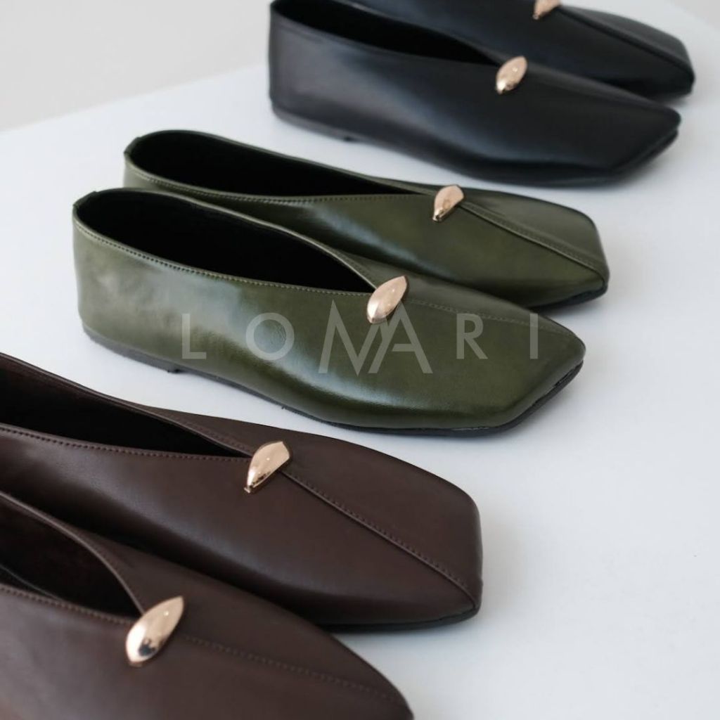 MINOR DEFECT - ALPHA SERIES LOMARI - รองเท้าส้นแบนผู้หญิง