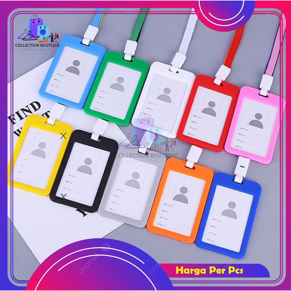 GANTUNGAN Name Tag ID Card Holder / Committee / Name Card Hanger / Name ID Card Strap
