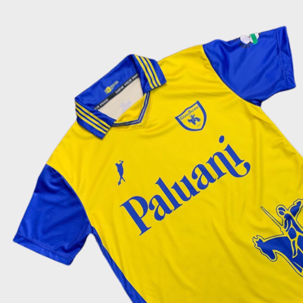 Jersey rabona vintage แฟนตาซี Chievo Verona/jersey แฟนตาซี paluani/jersey retro/fashion vintage/jers