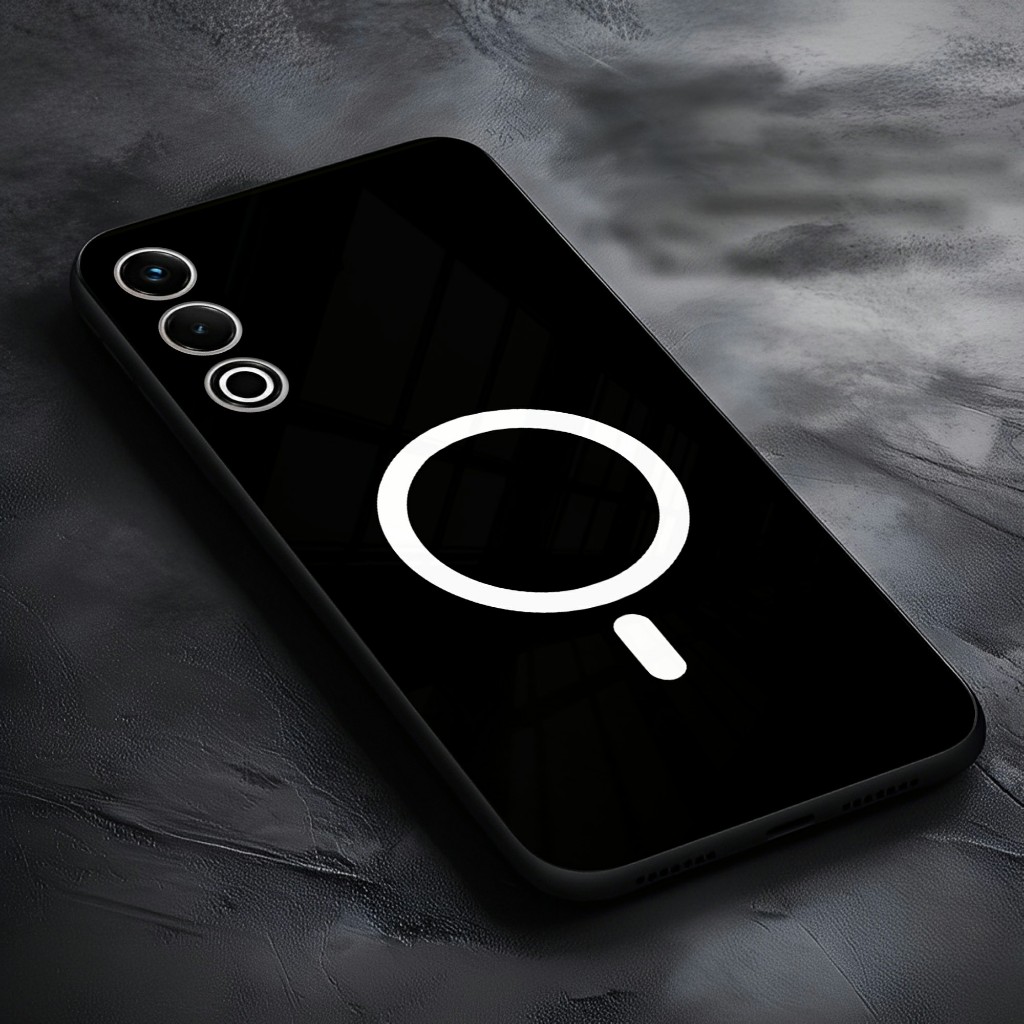 Samsung Galaxy S25 Edge Glass Softcase - เคส Samsung S25 Edge - เคสโทรศัพท์มือถือ - U 636