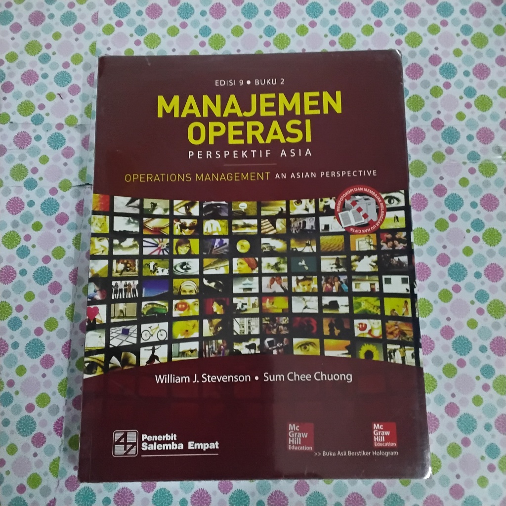 หนังสือการจัดการการจัดการ ASIAN PERSPECTIVES 9TH EDITION BOOK 2 - WILLIAM J. STEVENSON - SALEMBA - O