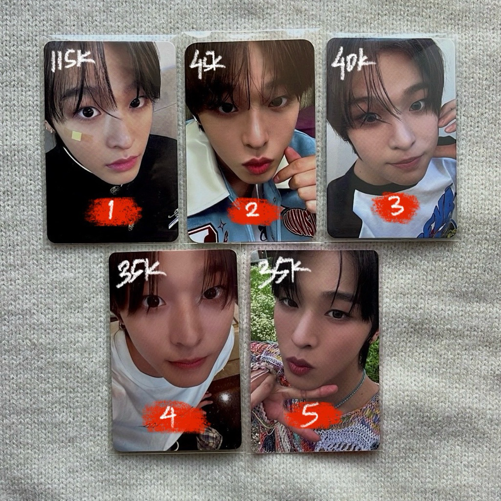 [ready] photocard nct wish riku สีปูนปลาสเตอร์ qq