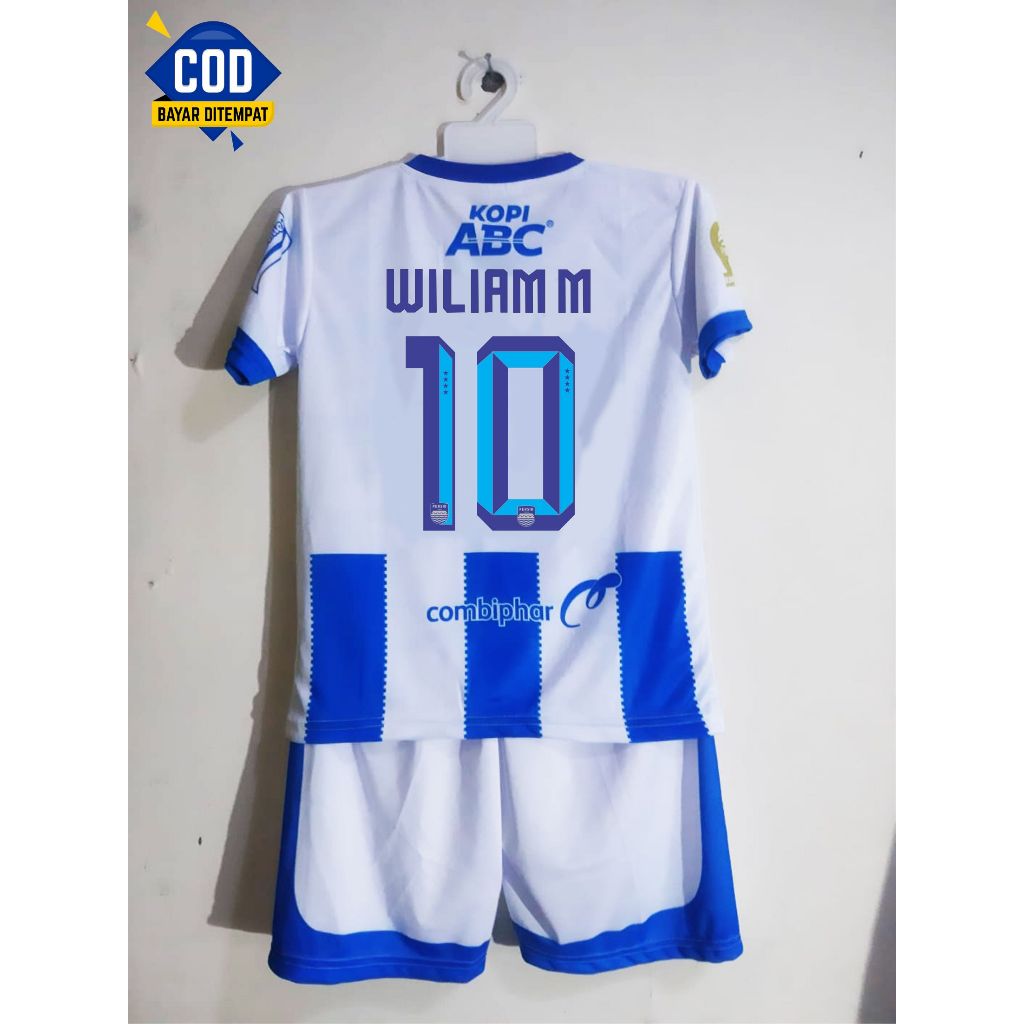 ชุดเด็ก Persib wiliam | ใหม่ล่าสุด PERSIB FOUR-STAR KIDS เสื้อฟุตบอลชุด/เสื้อฟุตบอลเด็กเสื้อกีฬา/เสื