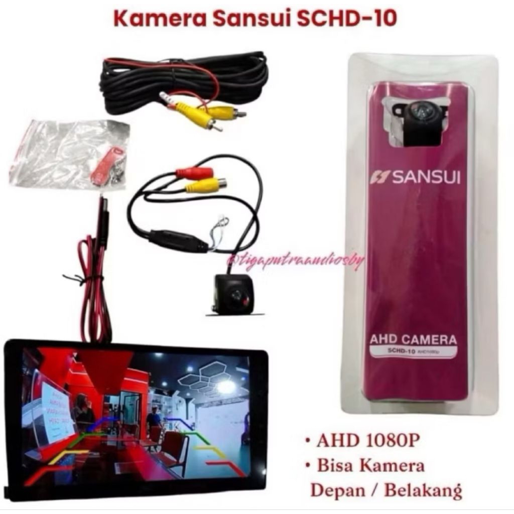 กล้องจอดรถ Sansui 1080p AHD