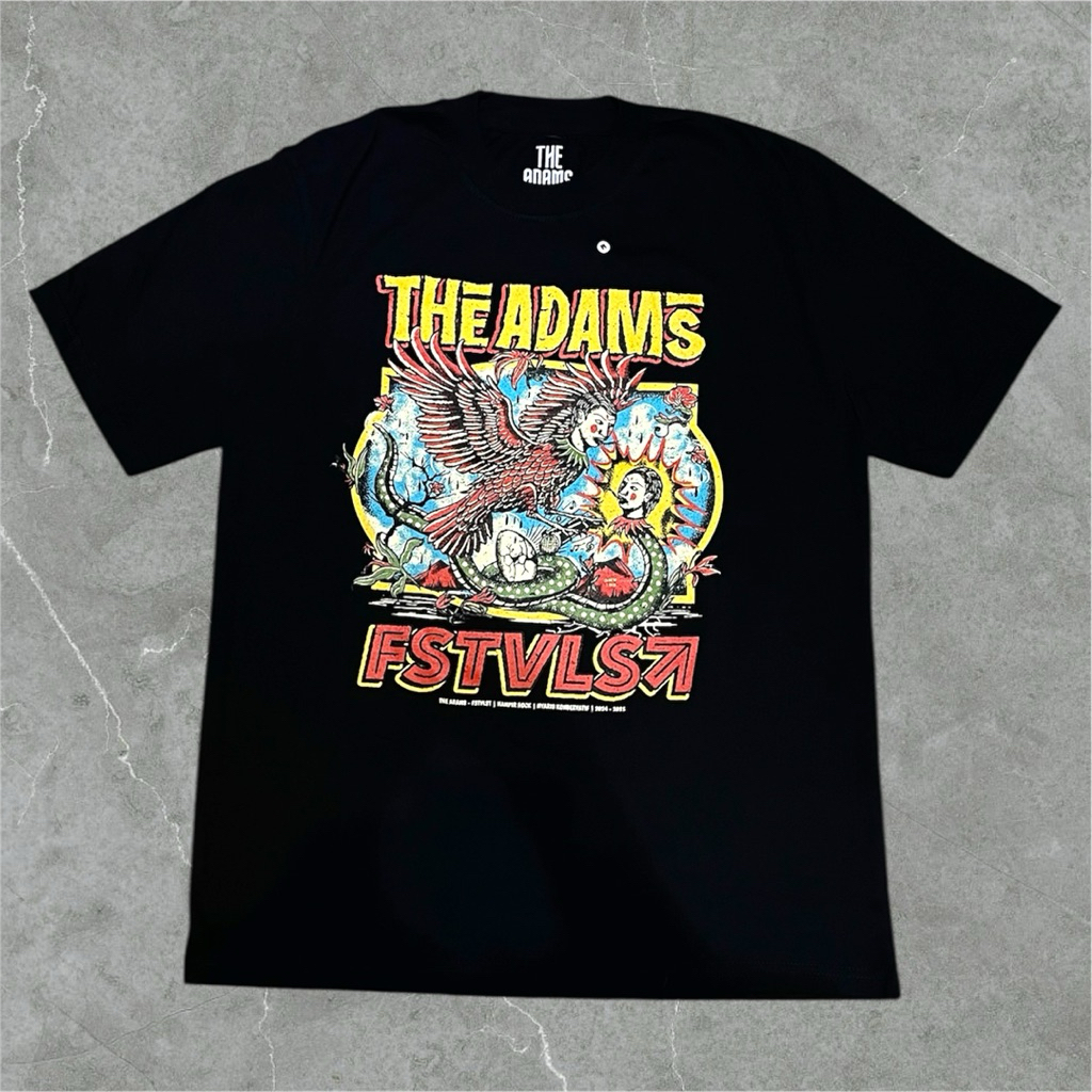 เสื้อยืด THE ADAMS X THE ADAMS - VOL 2 (สีดํา)
