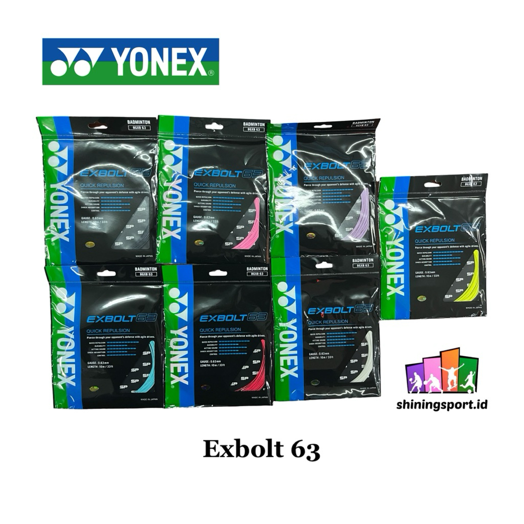 สายแบดมินตัน Yonex Exbolt 63