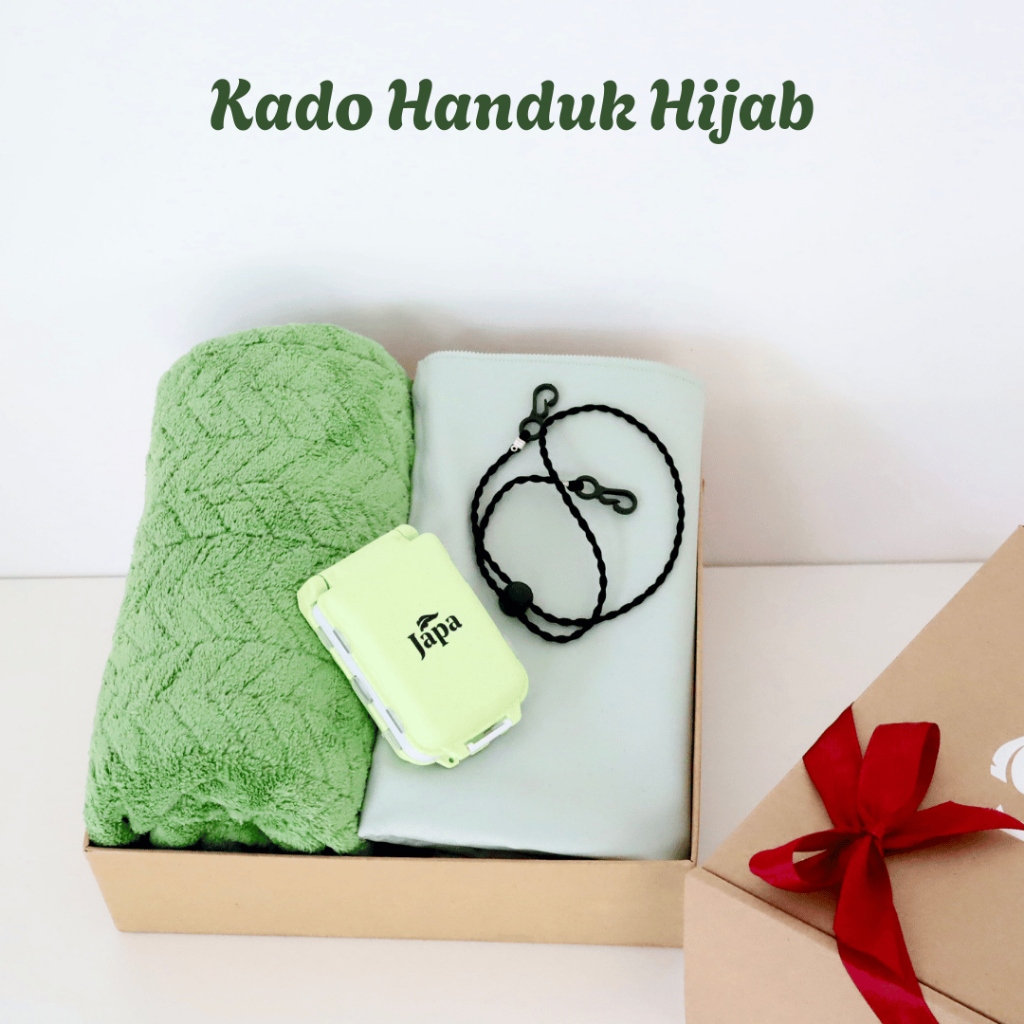 JAPA - HIJAB TOWEL GIFT/ BOYFRIEND GIFT/ GIRL GIFT/ EID HAMPERS/ HIJAB