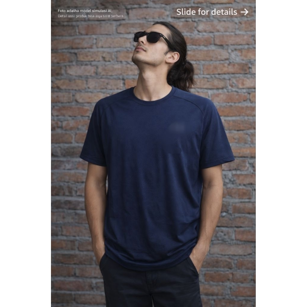 (เหมือนใหม่) U*DER AR**UR 01 Jersey size L over fit XL (P70 x L60)