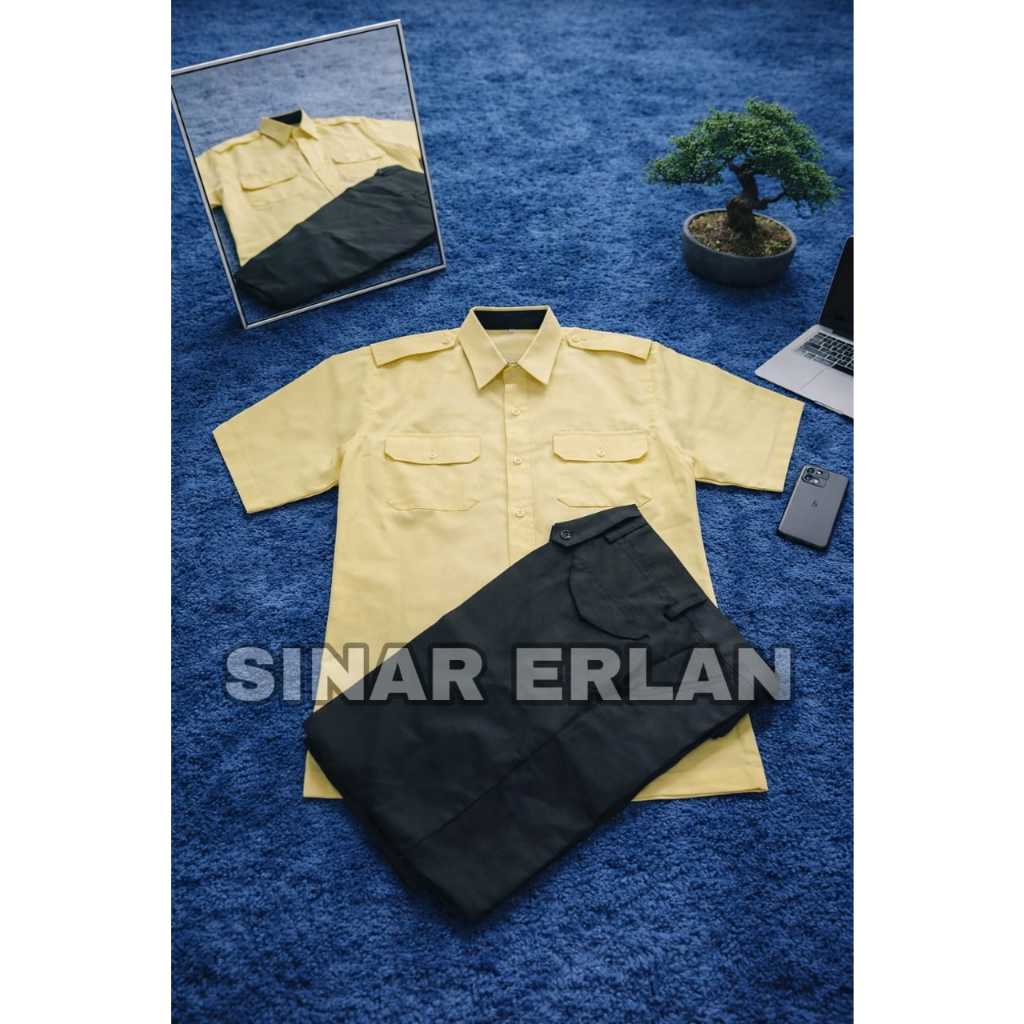 ส่งฟรี Elegant PDH SAPAM UNIFORMS PDL แขนยาวคอปกพรีเมี่ยม PDL Shirts 2026