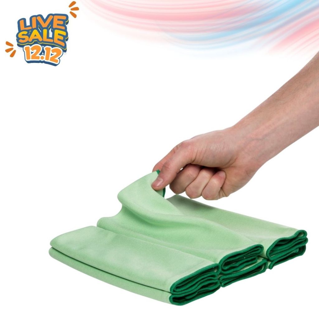 WYPALL* MICROFIBRE (สีเขียว) 5X20