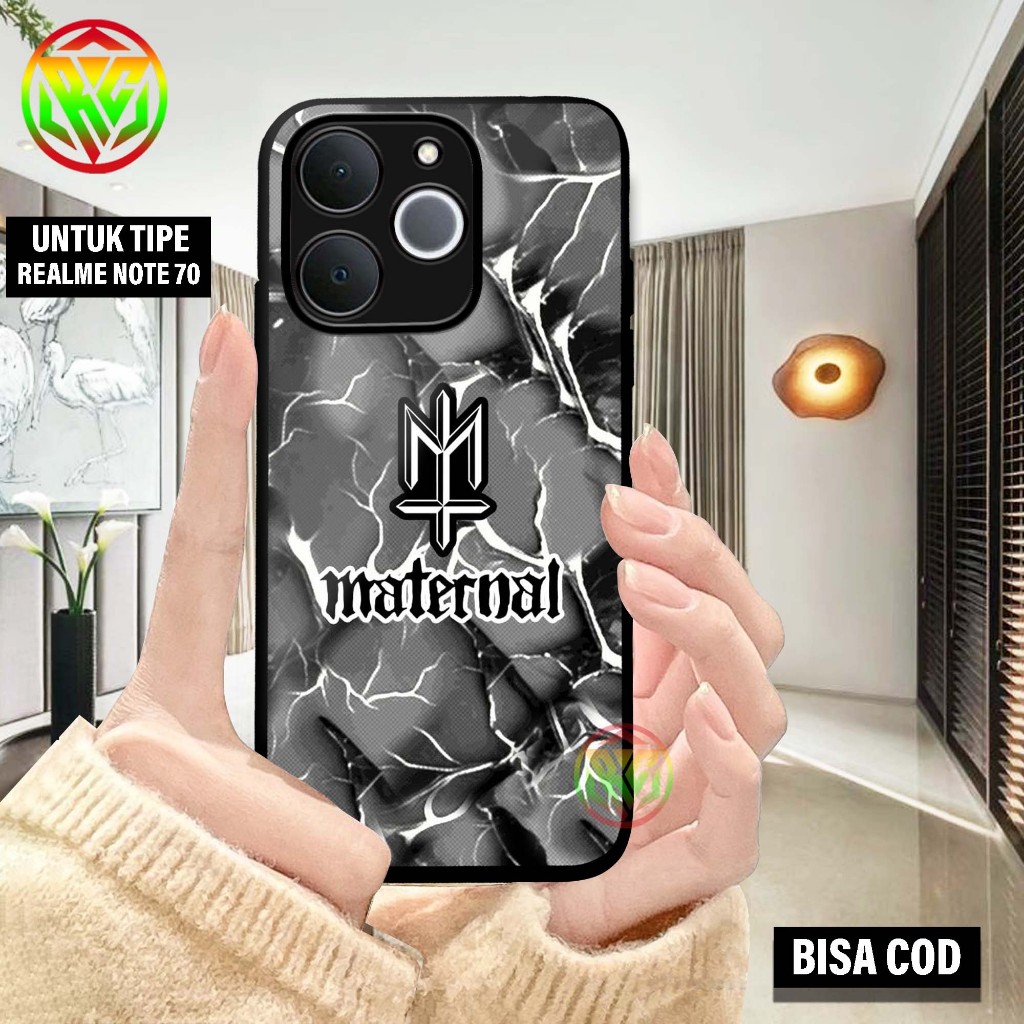 เคส HP Realme Note 70 - Last Motif Softcase Shiny New Case Glossy Realme Note 70 Phone Case [MTRNL M