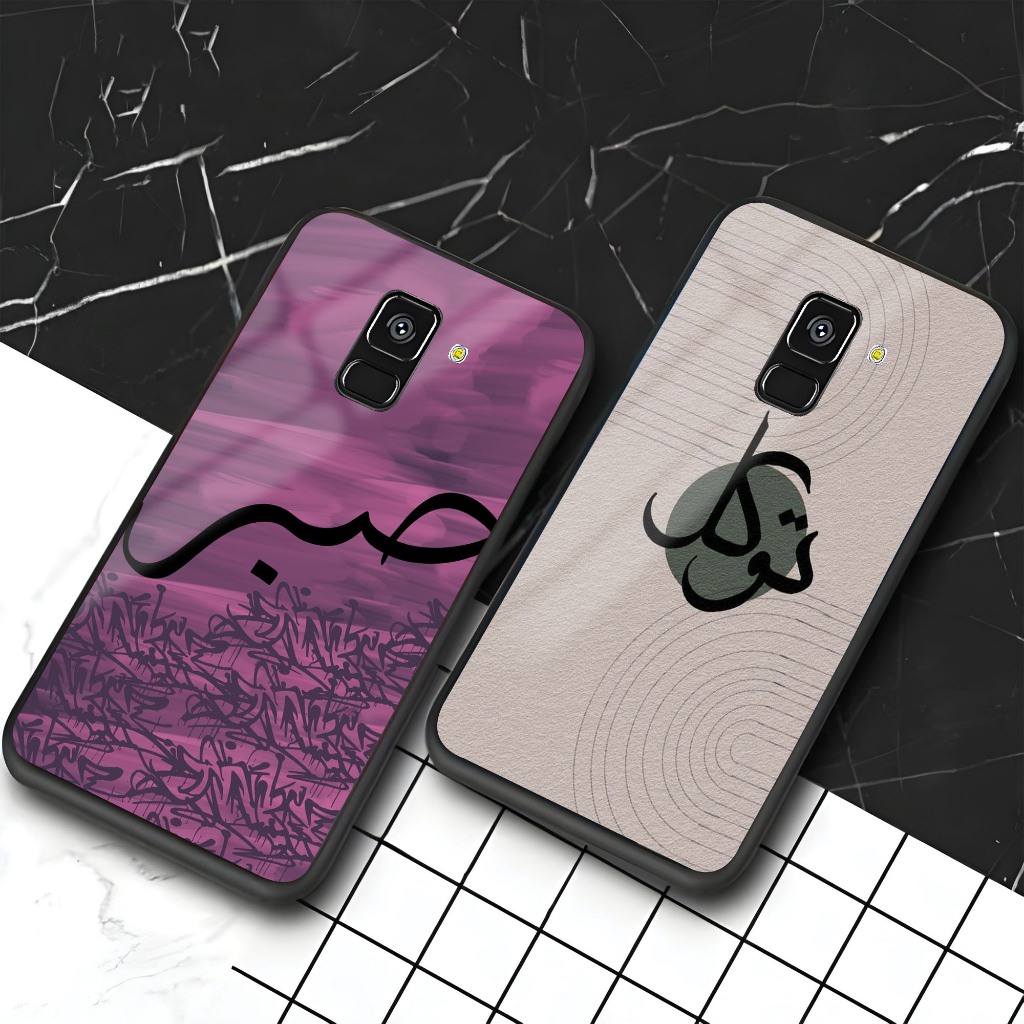 [โมติฟ KK NO. 40]Case Samsung A8 2018 - N1 Case - Samsung A8 2018 - Silicon Hp - Fashion Case - Prot