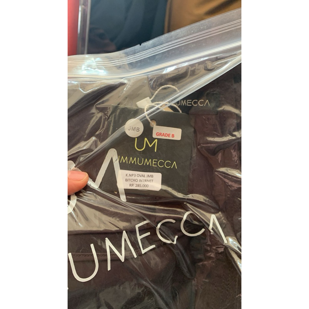 Ummimumecca - khimar NP วงรี 3 แถว KNP V Jmb Bazar