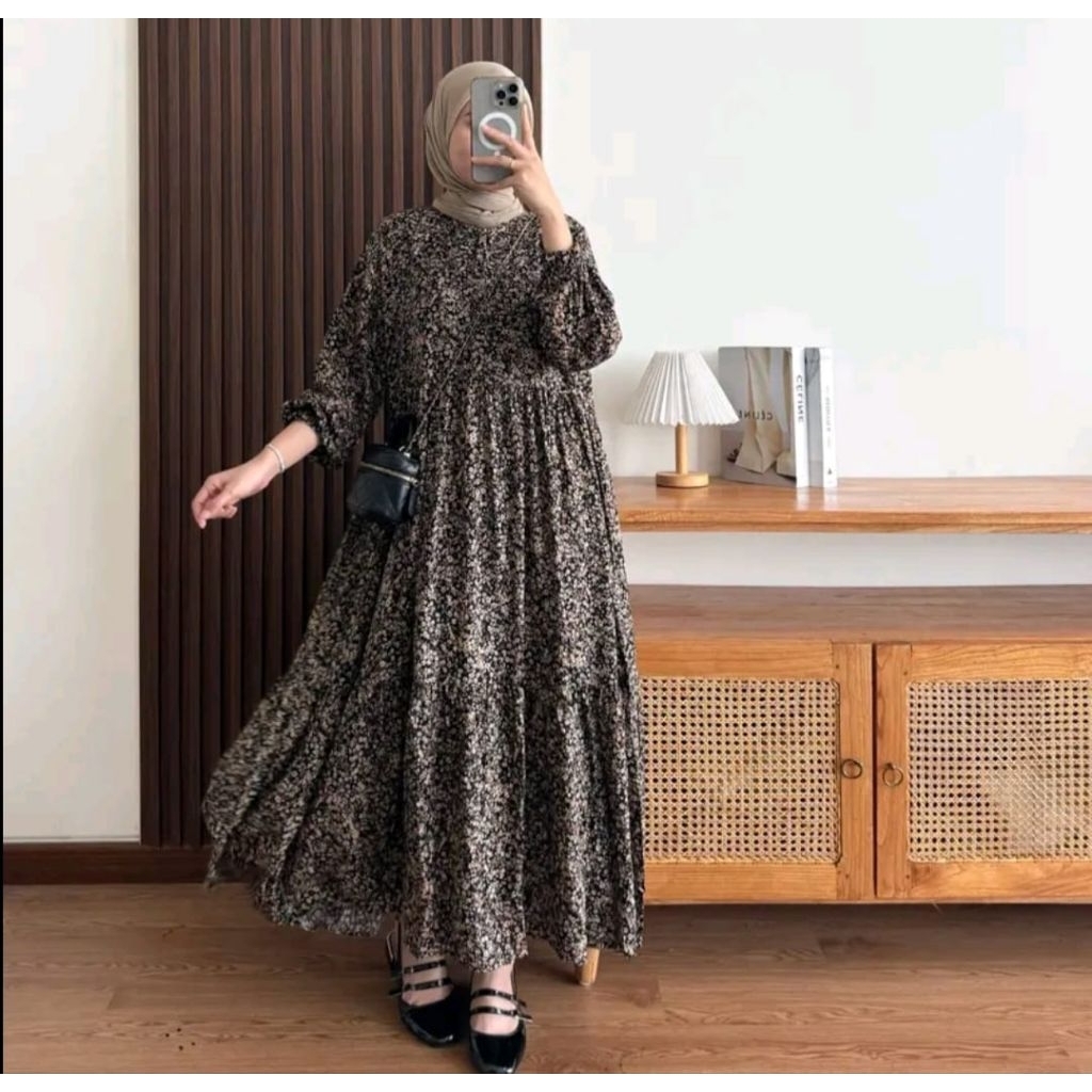 Meeda Midi Dress for Women // ชุดเดรสอีดล่าสุด 2026