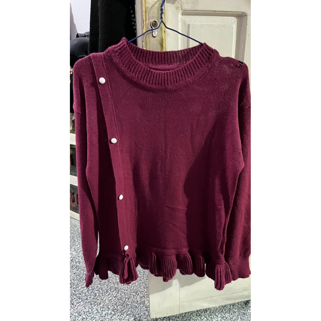 Prelovd เสื้อสเวตเตอร์ถักผู้หญิง (DEFECT)