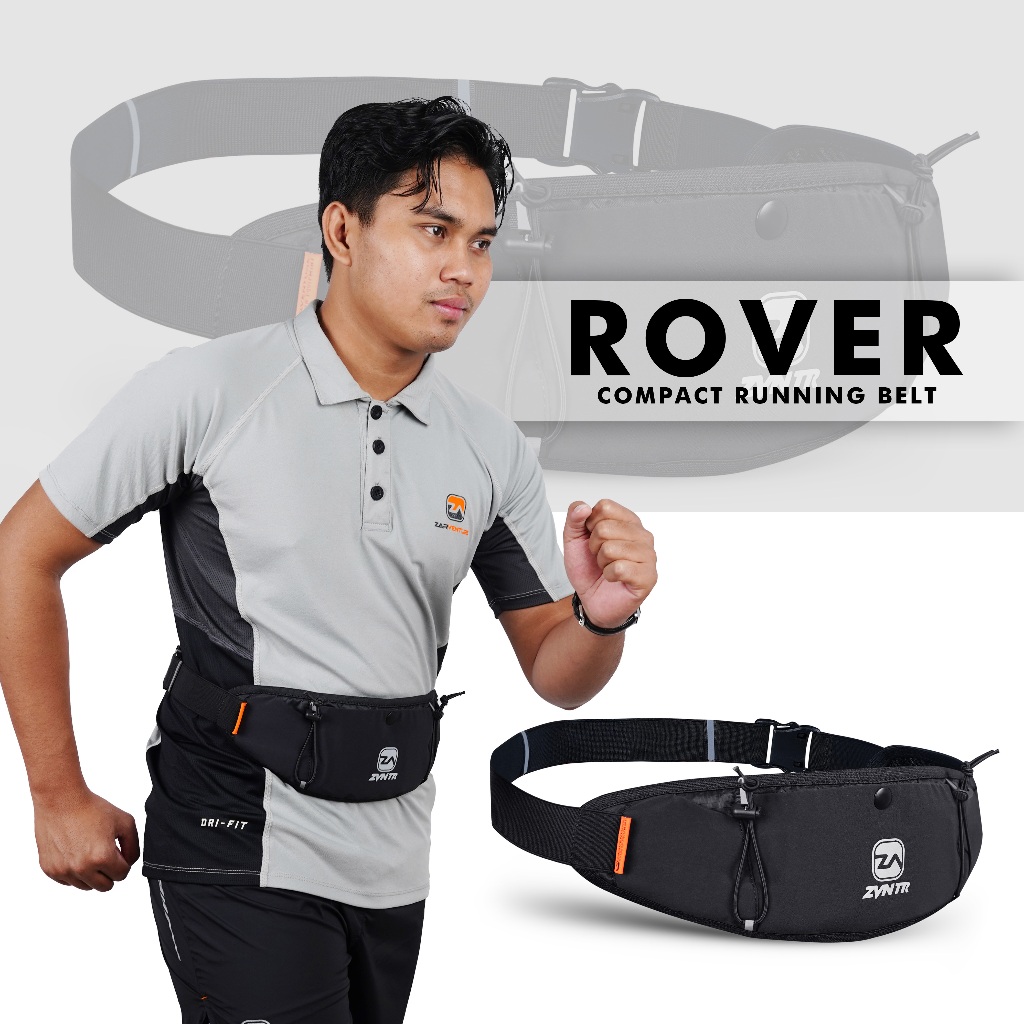 Zarventure Rover Running Belt Bag กระเป๋าคาดเอวยืดหยุ่นวิ่งกีฬากระเป๋าคาดเอว