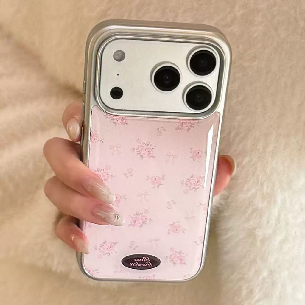 IPhone 17 Pink Flower Case iPhone 17 Case iPhone 17 Pro Case iPhone 17 Promax Case iPhone CSK001