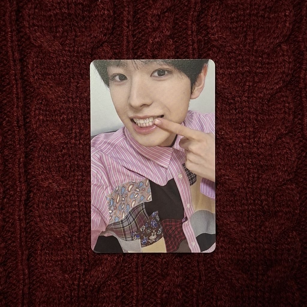 Photocard อย่างเป็นทางการ NCT Wish Yushi