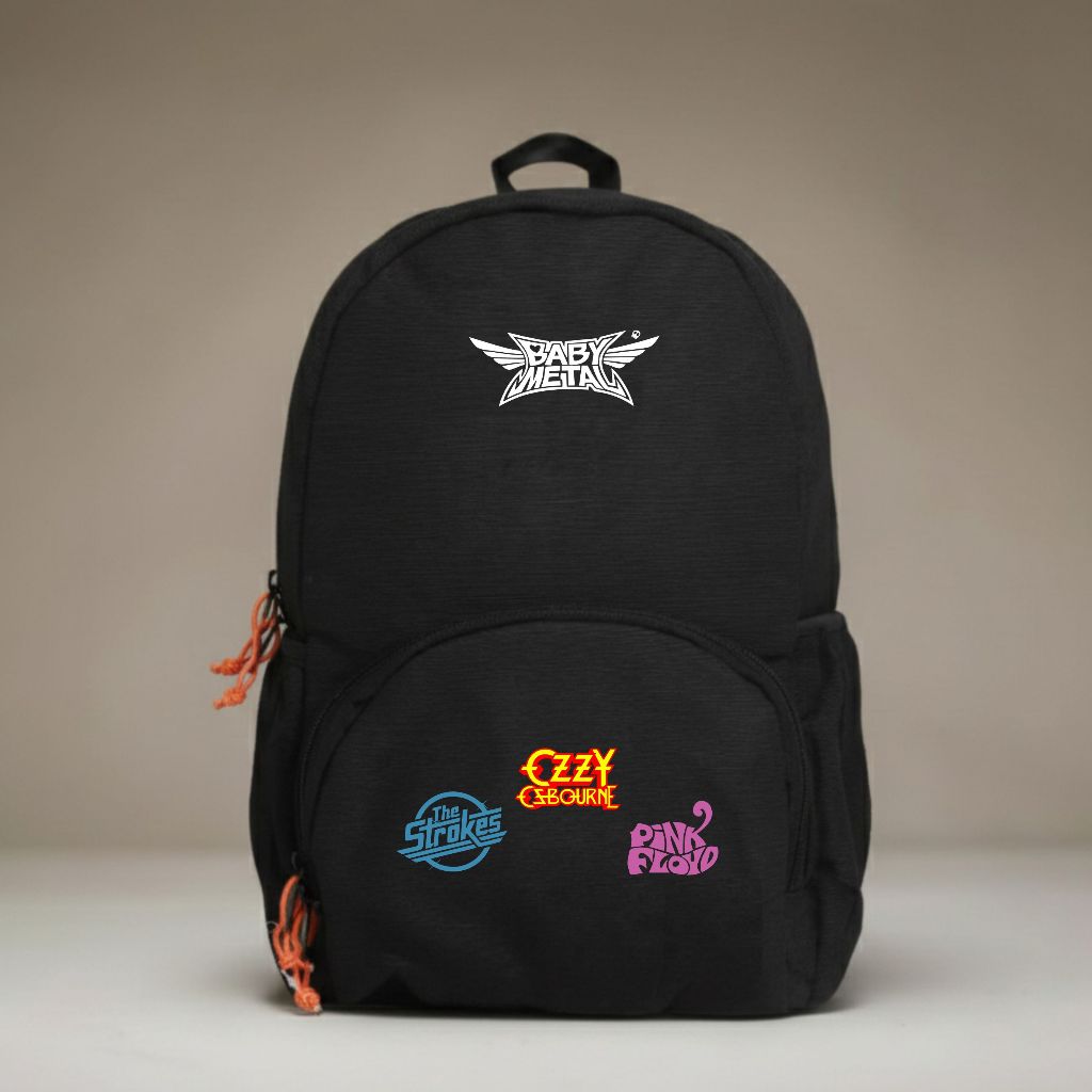 Terraforma - กระเป๋าเป้สะพายหลังวงโลหะสําหรับเด็กมีสไตล์สําหรับเด็กชายและเด็กหญิง XD1