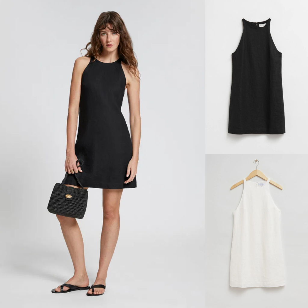 &OTHER STORIES LINEN MINI DRESS