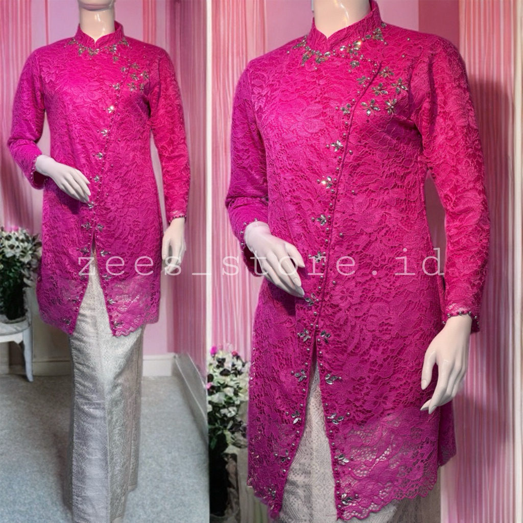 Casandra Kebaya เสื้อผ้าคอเซี่ยงไฮ้ kebaya / kebaya งานแต่งงาน / kebaya / รับปริญญา / kebaya เพื่อนเ
