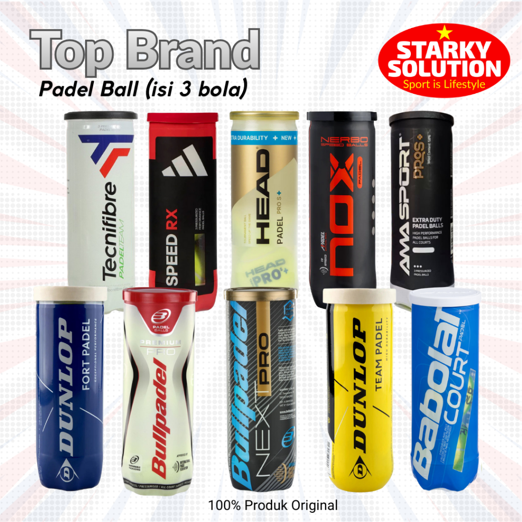 Top Brand Padel Ball NOX HEAD BULLPADEL Tennis Paddle Ball คุณภาพสูงต้นฉบับ
