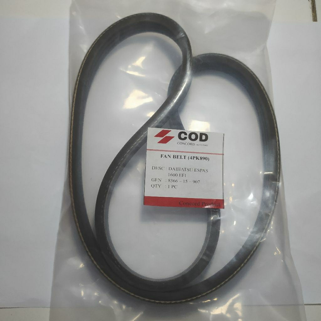 FAN BELT DAIHATSU ESPASS 1,600 EFI (4PK890) ต้นฉบับ